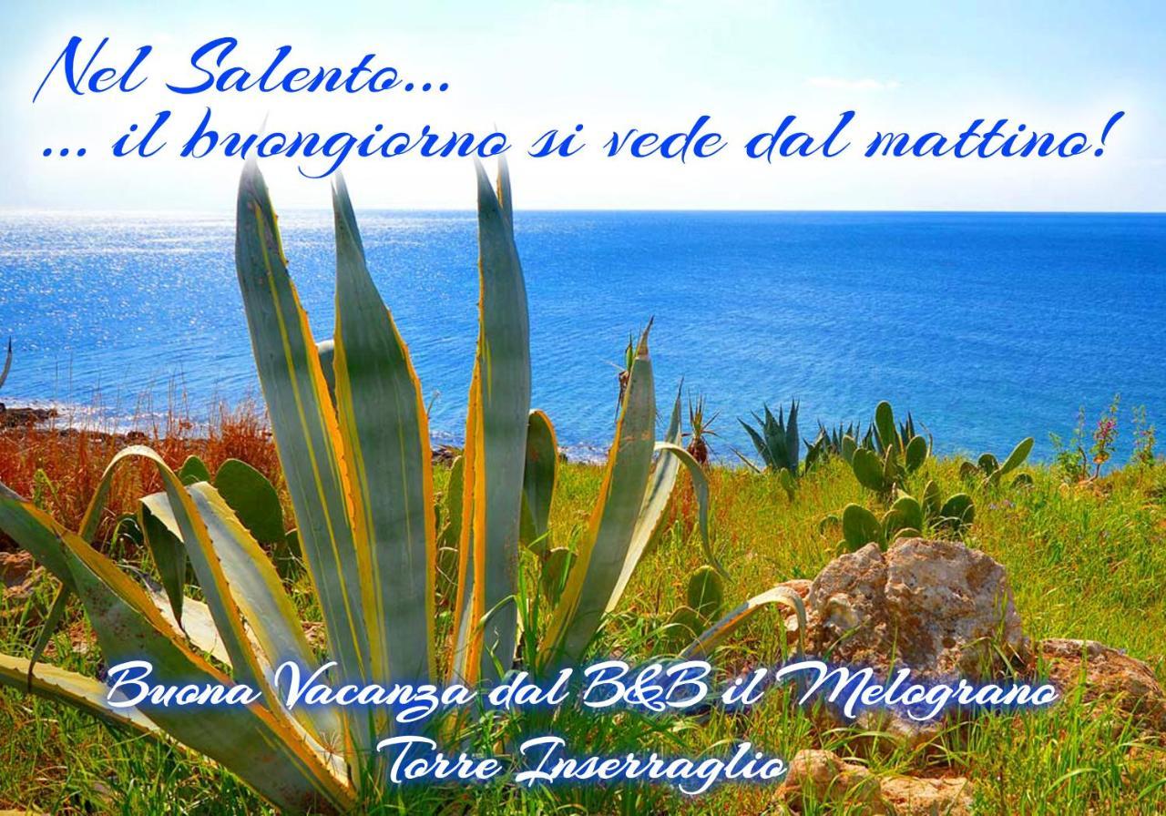 B&B Il Melograno Salento Torre Inserraglio Eksteriør bilde